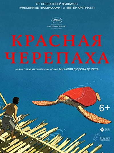 Постер к аниме Красная черепаха (2016)